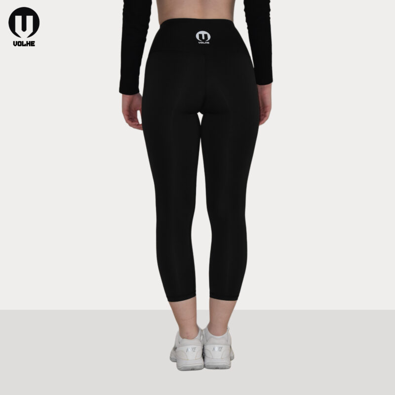 Γυναικείο Κολάν Αθλητικό - Μαύρο (High Waist)