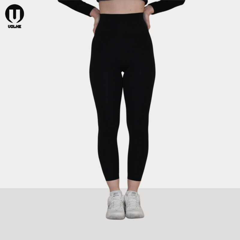 Γυναικείο Κολάν Αθλητικό - Μαύρο (Super High Waist)