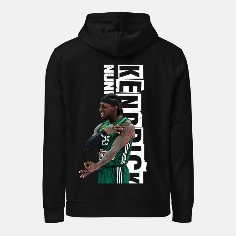 Φούτερ με σχέδιο «KN» - Μαύρο / Λευκό