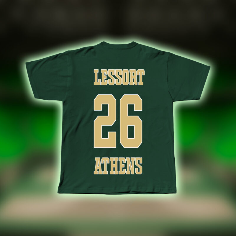 Premium T-Shirt «LESSORT 26» Πράσινο - Unisex