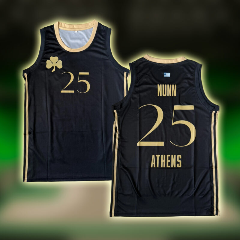 Μπασκετική Φανέλα «Black & Gold»